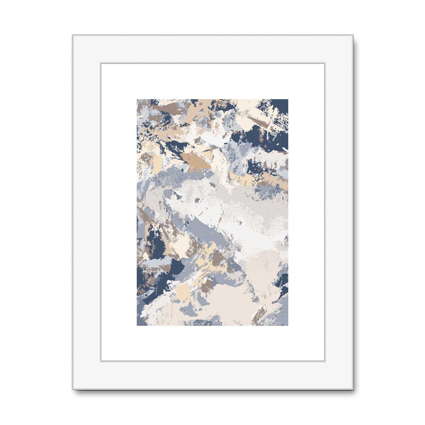 Framed Graphic Art Print, White Mat - 6x8, 8x12, 11x14, 12x16, 16x20, 18x24, 20x28 inches | FPV-1160-7689