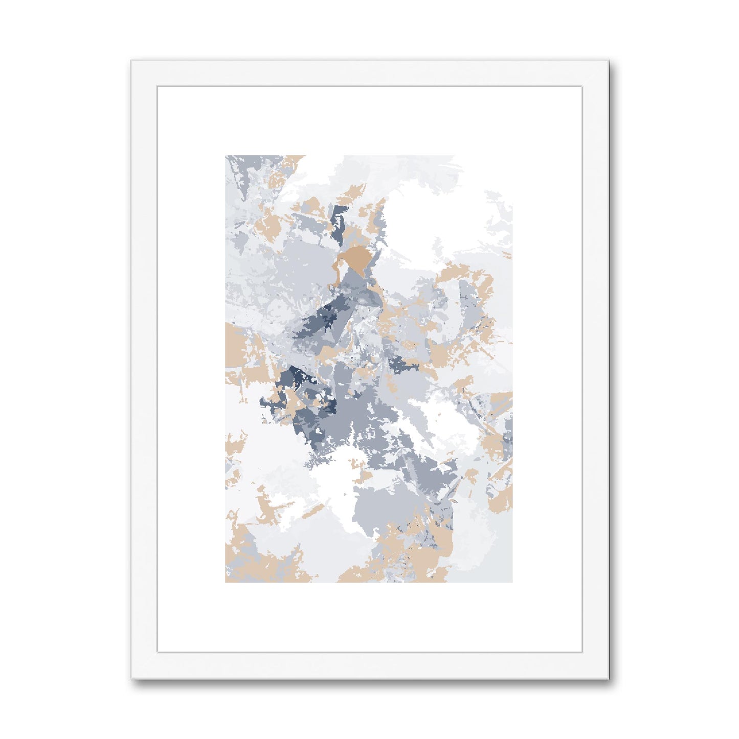 Framed Graphic Art Print, White Mat - 6x8, 8x12, 11x14, 12x16, 16x20, 18x24, 20x28 inches | FPV-1160-7698