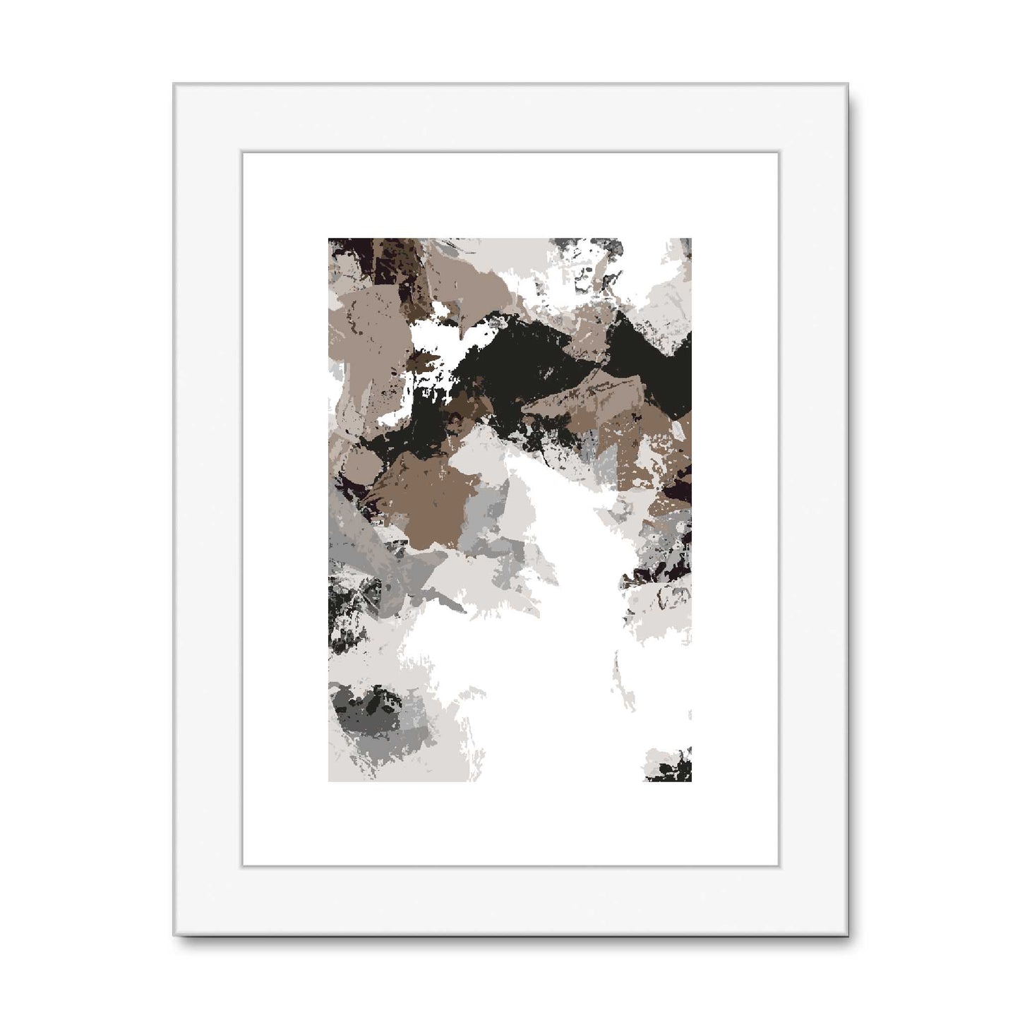 Framed Graphic Art Print, White Mat - 6x8, 8x12, 11x14, 12x16, 16x20, 18x24, 20x28 inches | FPV-1170-7692