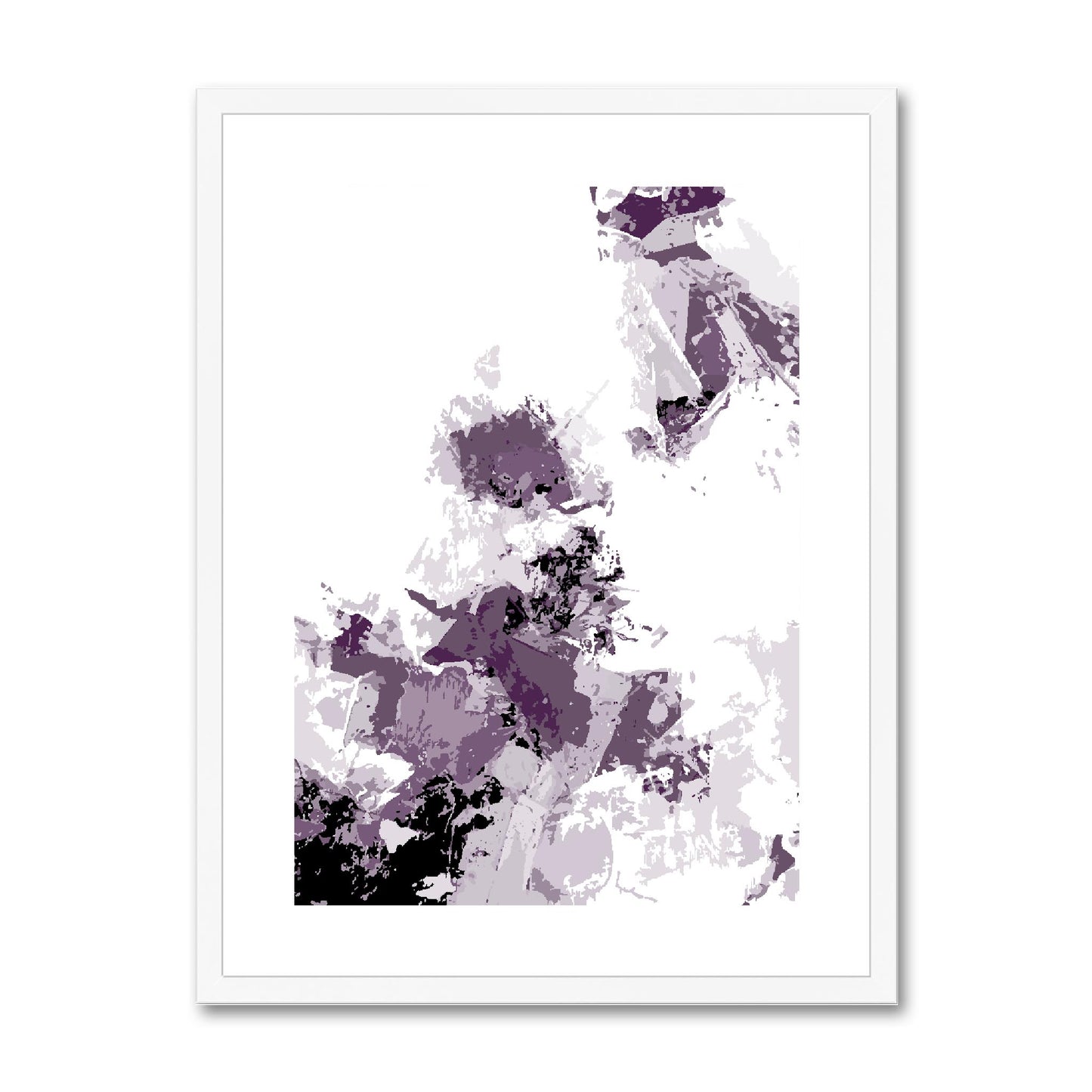 Framed Graphic Art Print, White Mat - 6x8, 8x12, 11x14, 12x16, 16x20, 18x24, 20x28 inches | FPV-1180-7694