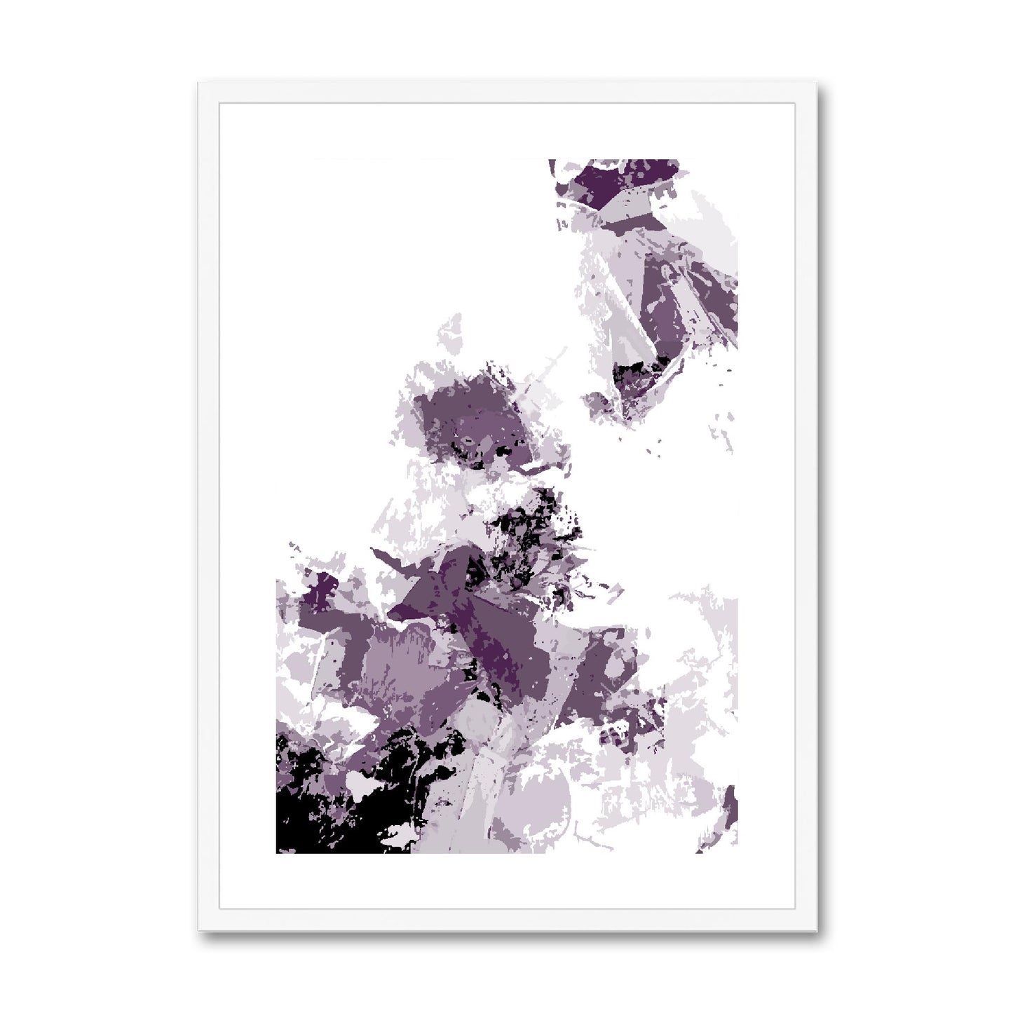 Framed Graphic Art Print, White Mat - 6x8, 8x12, 11x14, 12x16, 16x20, 18x24, 20x28 inches | FPV-1180-7694