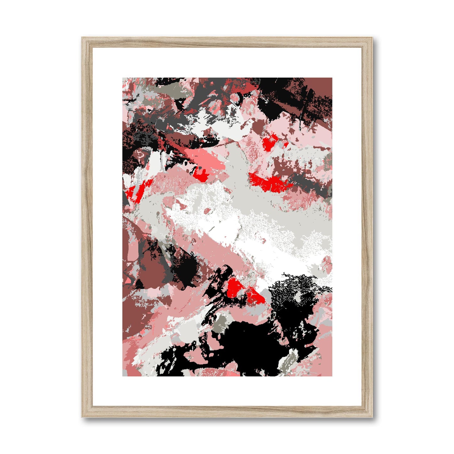 Framed Graphic Art Print, White Mat - 6x8, 8x12, 11x14, 12x16, 16x20, 18x24, 20x28 inches | FPV-1190-7689