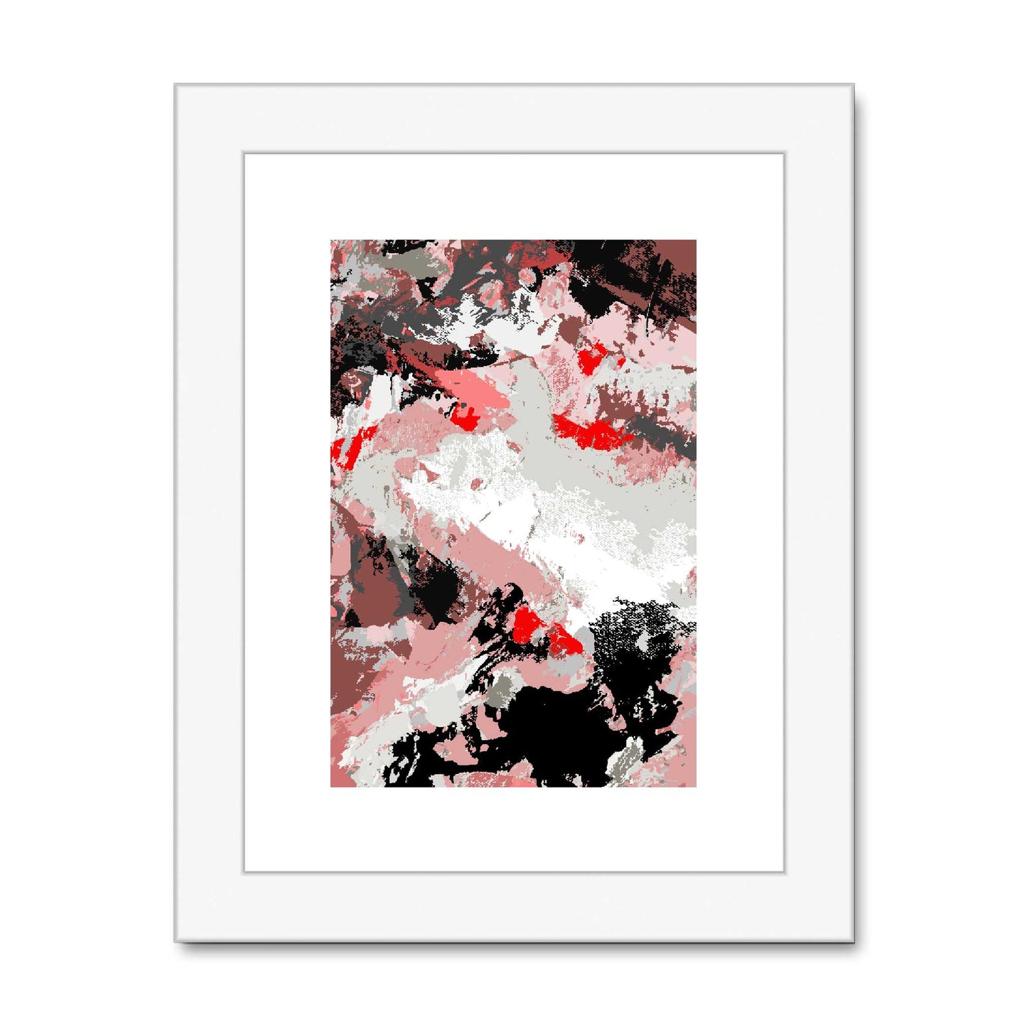 Framed Graphic Art Print, White Mat - 6x8, 8x12, 11x14, 12x16, 16x20, 18x24, 20x28 inches | FPV-1190-7689