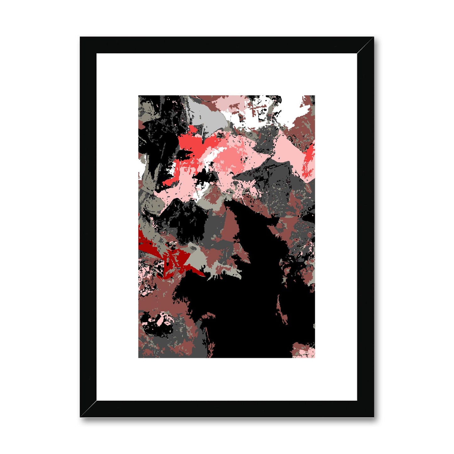 Framed Graphic Art Print, White Mat - 6x8, 8x12, 11x14, 12x16, 16x20, 18x24, 20x28 inches | FPV-1190-7692