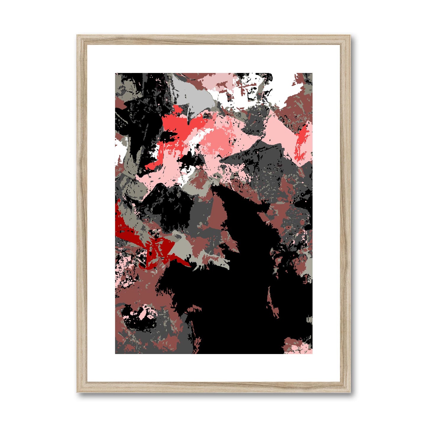 Framed Graphic Art Print, White Mat - 6x8, 8x12, 11x14, 12x16, 16x20, 18x24, 20x28 inches | FPV-1190-7692