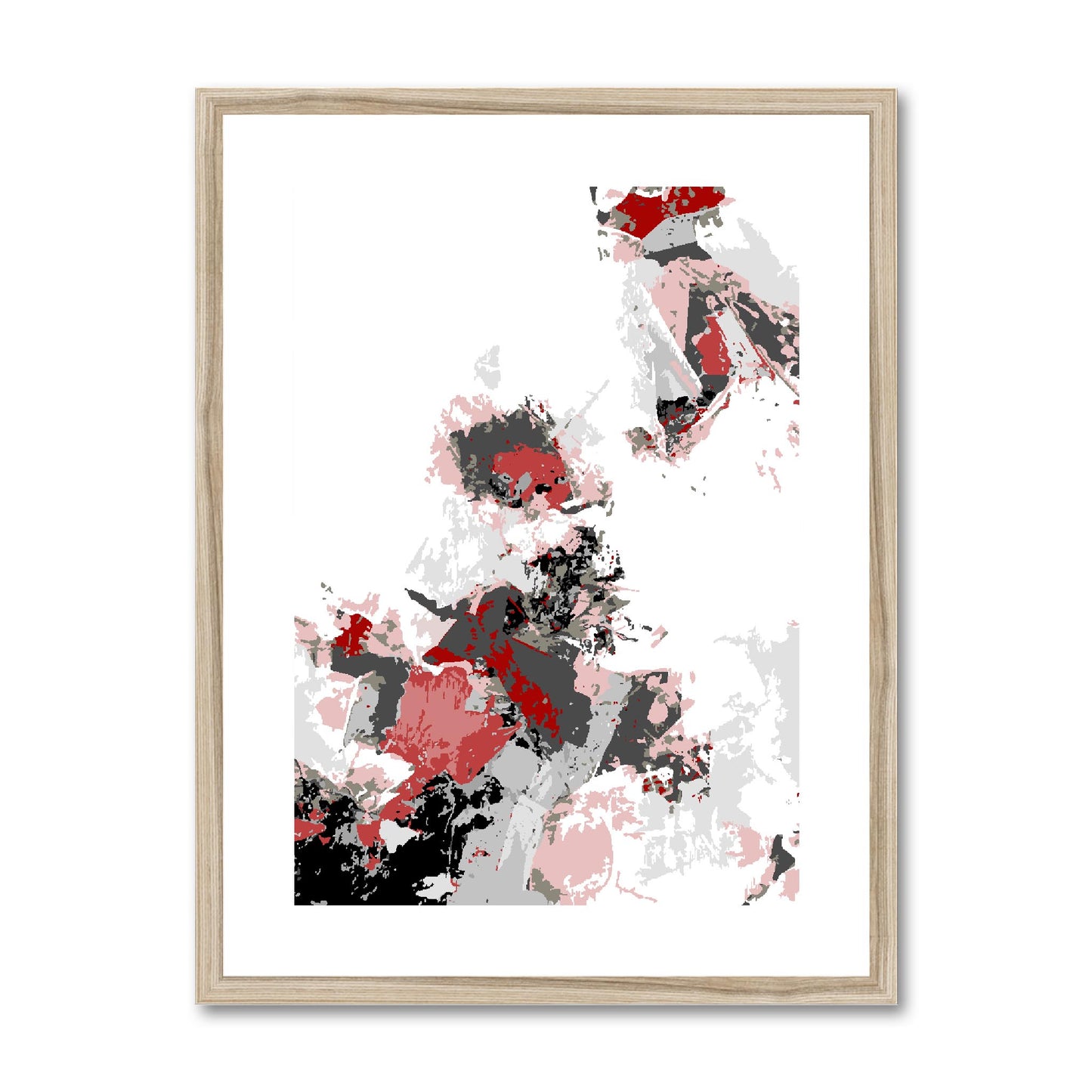 Framed Graphic Art Print, White Mat - 6x8, 8x12, 11x14, 12x16, 16x20, 18x24, 20x28 inches | FPV-1190-7694