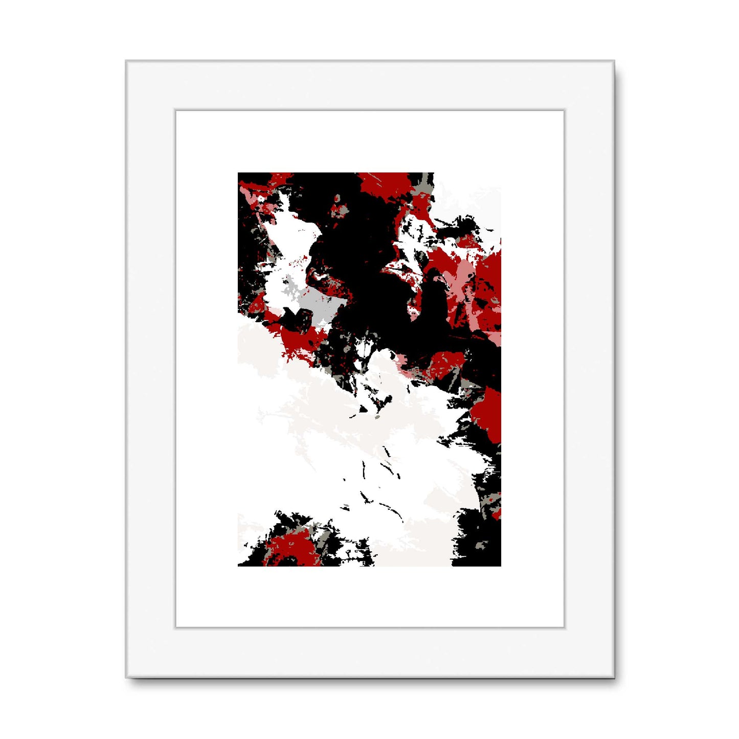 Framed Graphic Art Print, White Mat - 6x8, 8x12, 11x14, 12x16, 16x20, 18x24, 20x28 inches | FPV-1190-7696