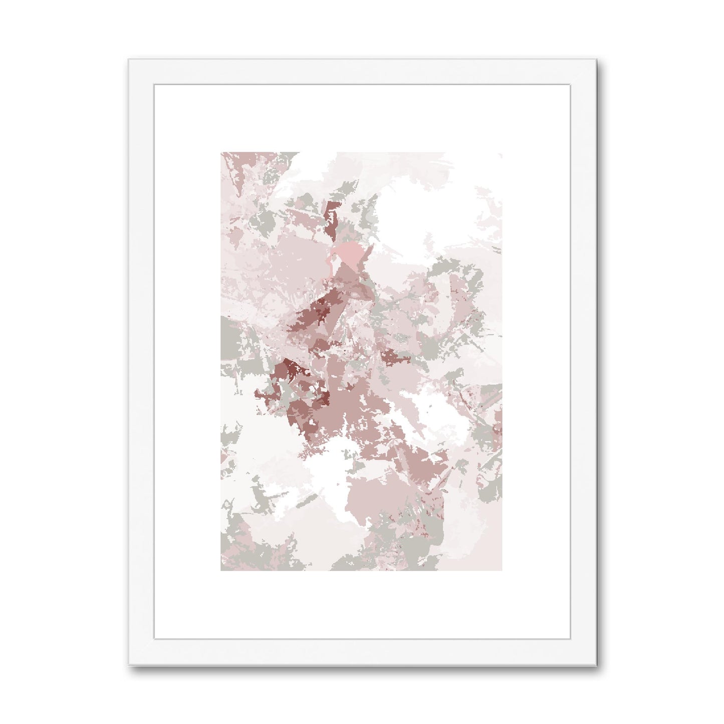 Framed Graphic Art Print, White Mat - 6x8, 8x12, 11x14, 12x16, 16x20, 18x24, 20x28 inches | FPV-1190-7698