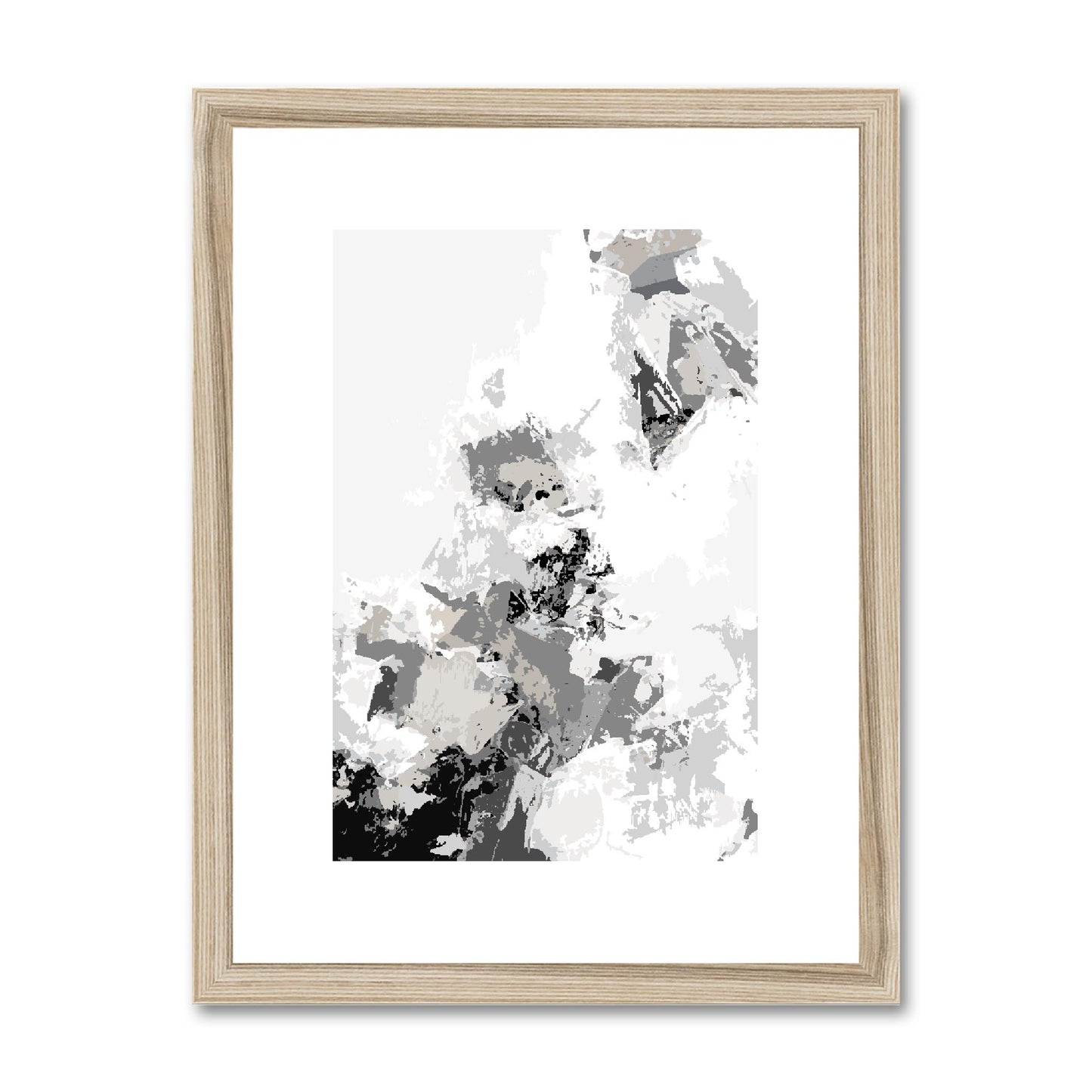 Framed Graphic Art Print, White Mat - 6x8, 8x12, 11x14, 12x16, 16x20, 18x24, 20x28 inches | FPV-1200-7694