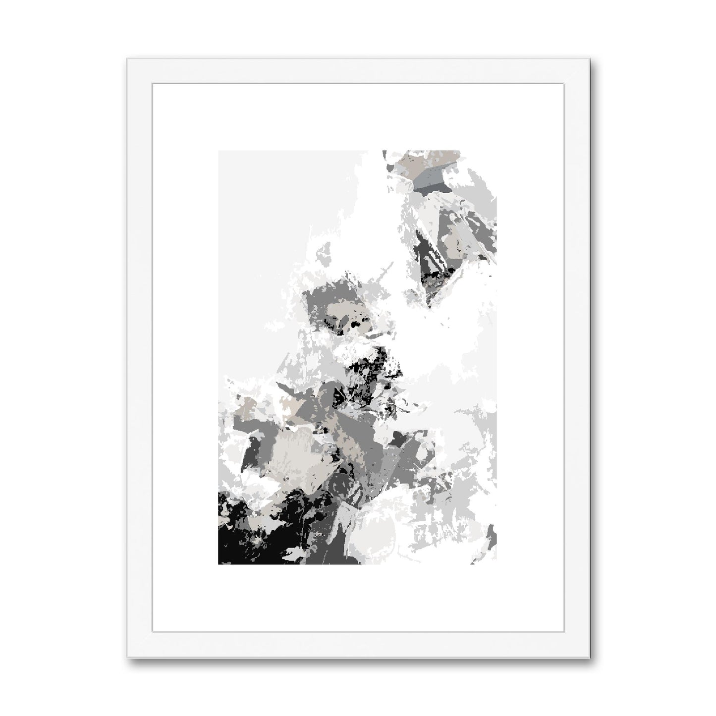 Framed Graphic Art Print, White Mat - 6x8, 8x12, 11x14, 12x16, 16x20, 18x24, 20x28 inches | FPV-1200-7694