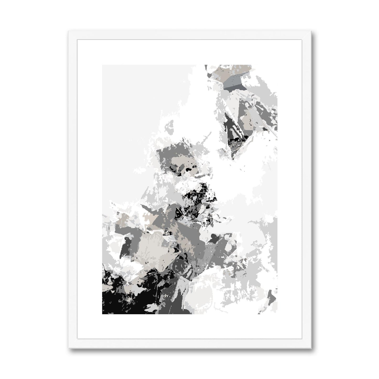 Framed Graphic Art Print, White Mat - 6x8, 8x12, 11x14, 12x16, 16x20, 18x24, 20x28 inches | FPV-1200-7694