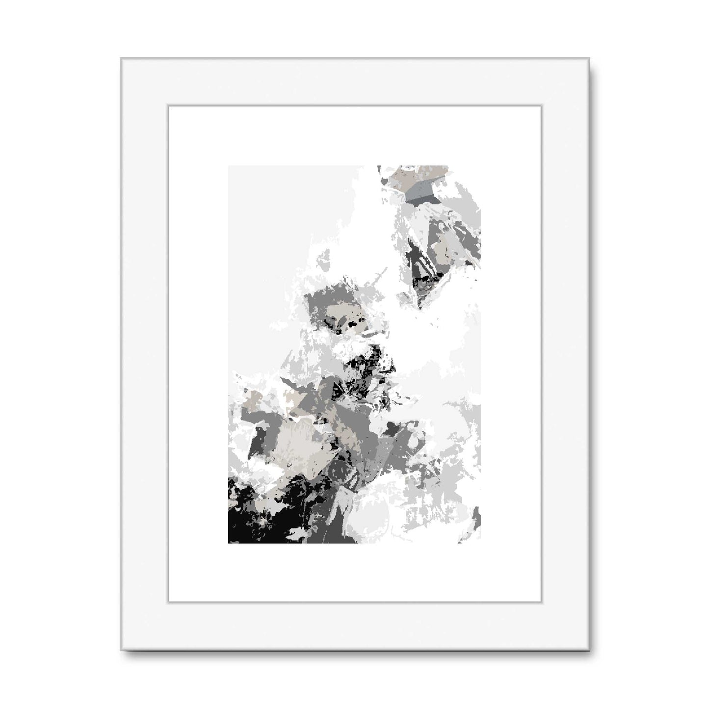Framed Graphic Art Print, White Mat - 6x8, 8x12, 11x14, 12x16, 16x20, 18x24, 20x28 inches | FPV-1200-7694