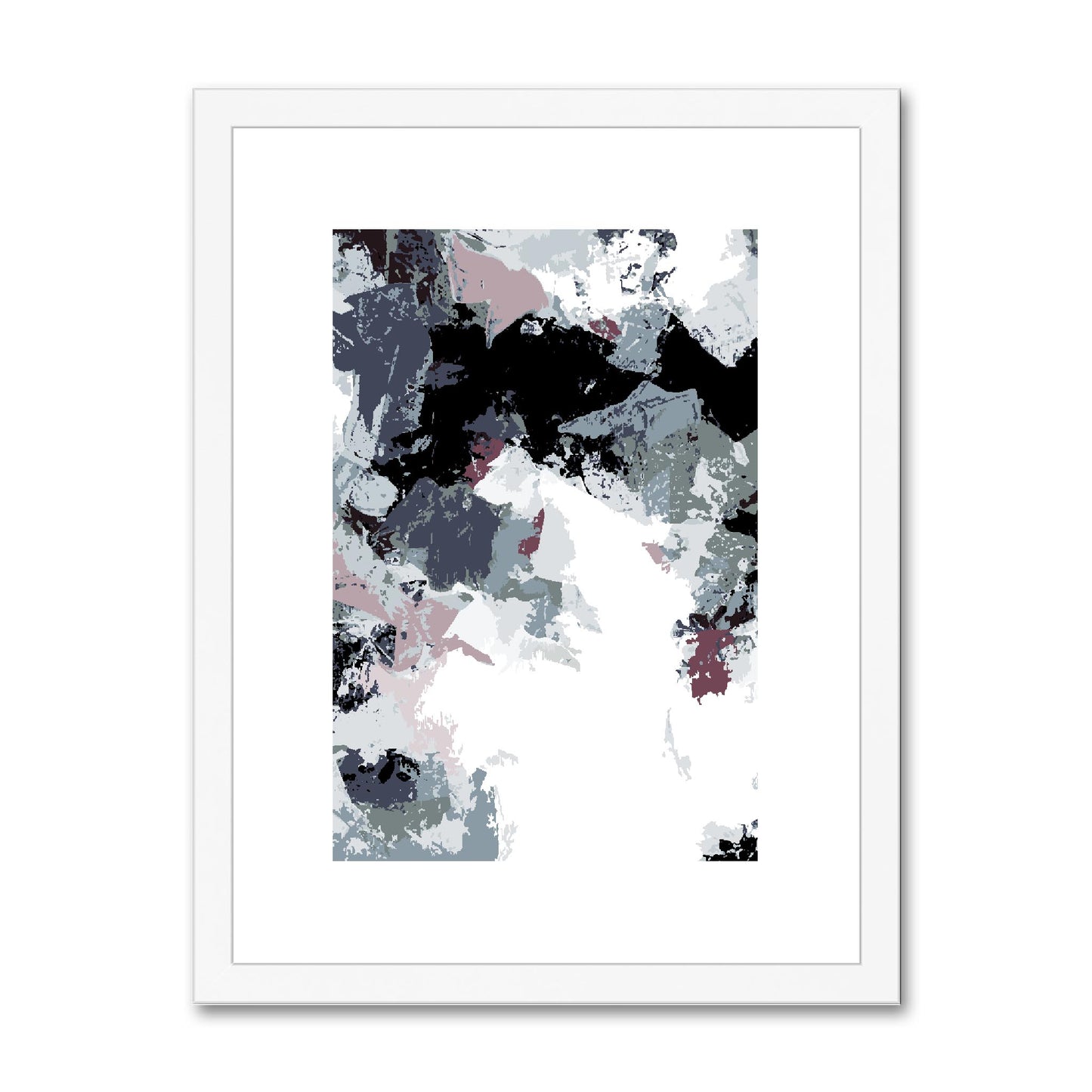 Framed Graphic Art Print, White Mat - 6x8, 8x12, 11x14, 12x16, 16x20, 18x24, 20x28 inches | FPV-1210-7692