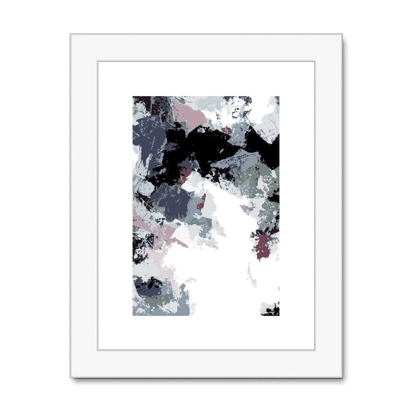 Framed Graphic Art Print, White Mat - 6x8, 8x12, 11x14, 12x16, 16x20, 18x24, 20x28 inches | FPV-1210-7692