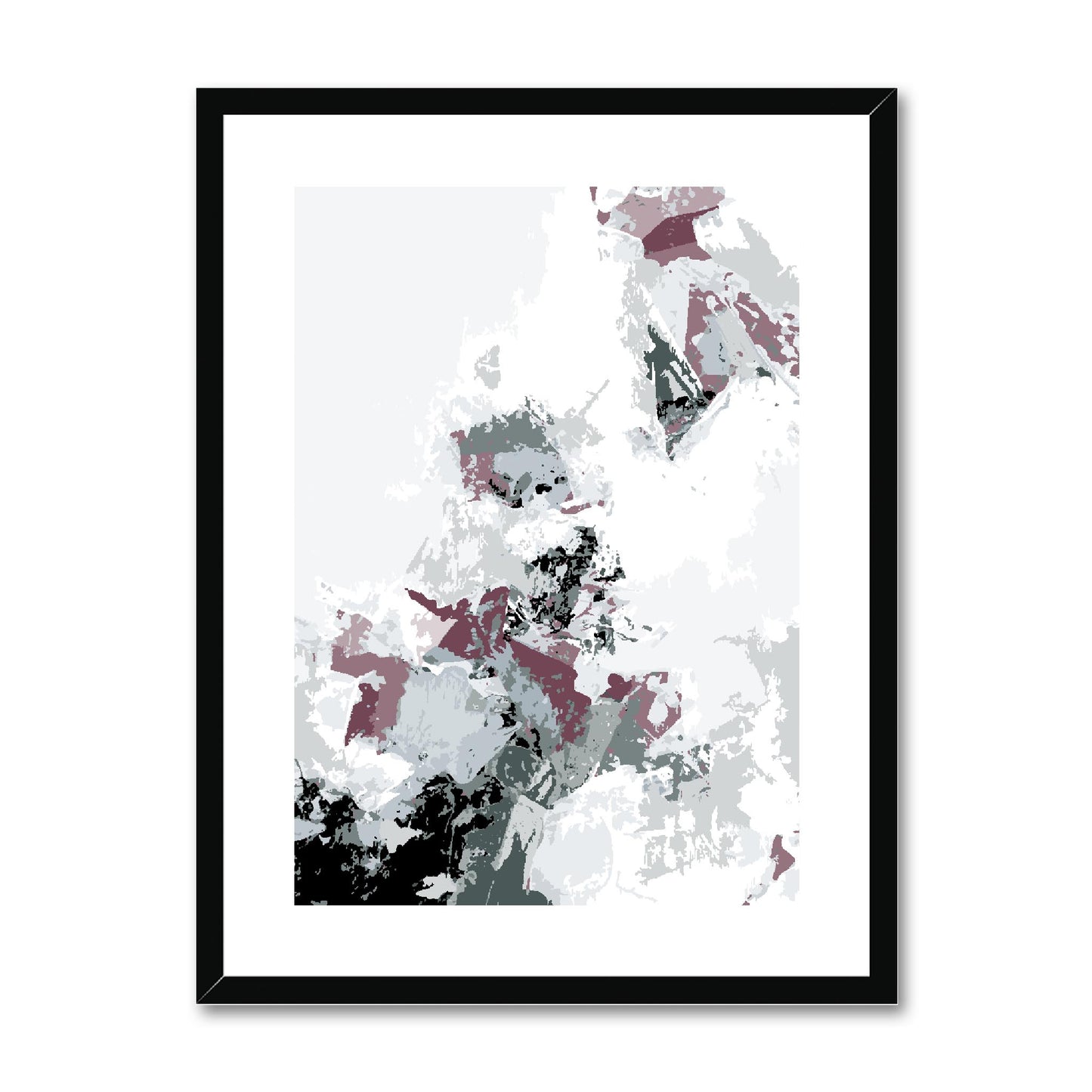 Framed Graphic Art Print, White Mat - 6x8, 8x12, 11x14, 12x16, 16x20, 18x24, 20x28 inches | FPV-1210-7694