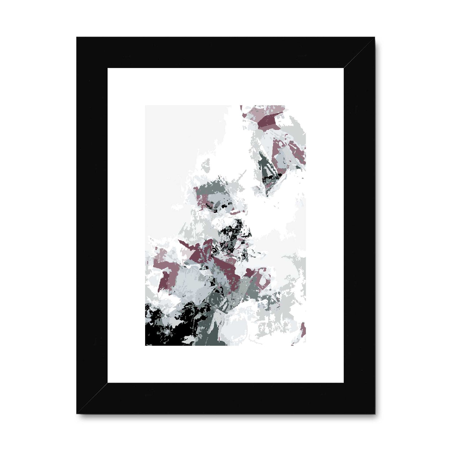 Framed Graphic Art Print, White Mat - 6x8, 8x12, 11x14, 12x16, 16x20, 18x24, 20x28 inches | FPV-1210-7694