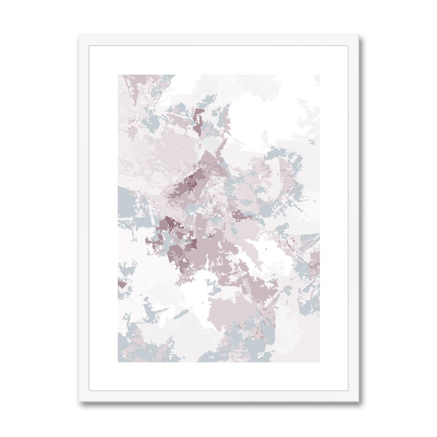 Framed Graphic Art Print, White Mat - 6x8, 8x12, 11x14, 12x16, 16x20, 18x24, 20x28 inches | FPV-1210-7698