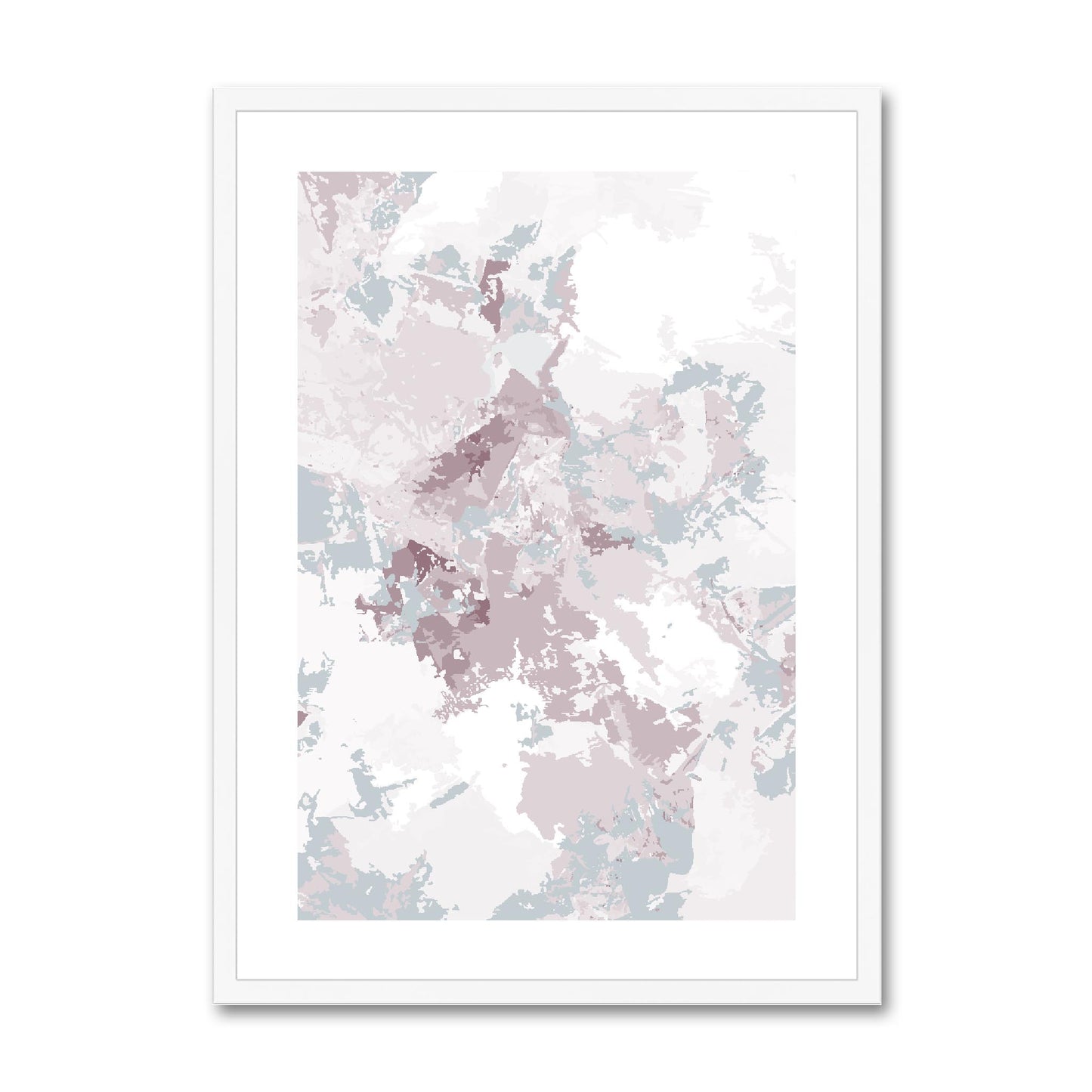 Framed Graphic Art Print, White Mat - 6x8, 8x12, 11x14, 12x16, 16x20, 18x24, 20x28 inches | FPV-1210-7698