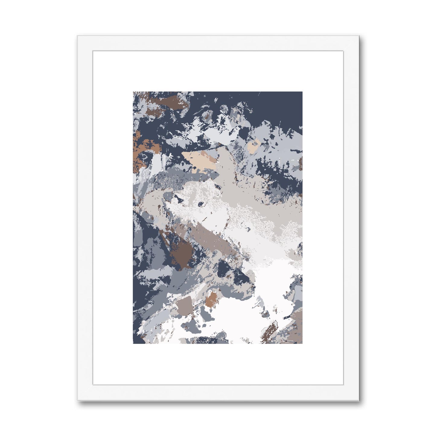 Framed Graphic Art Print, White Mat - 6x8, 8x12, 11x14, 12x16, 16x20, 18x24, 20x28 inches | FPV-1220-7689