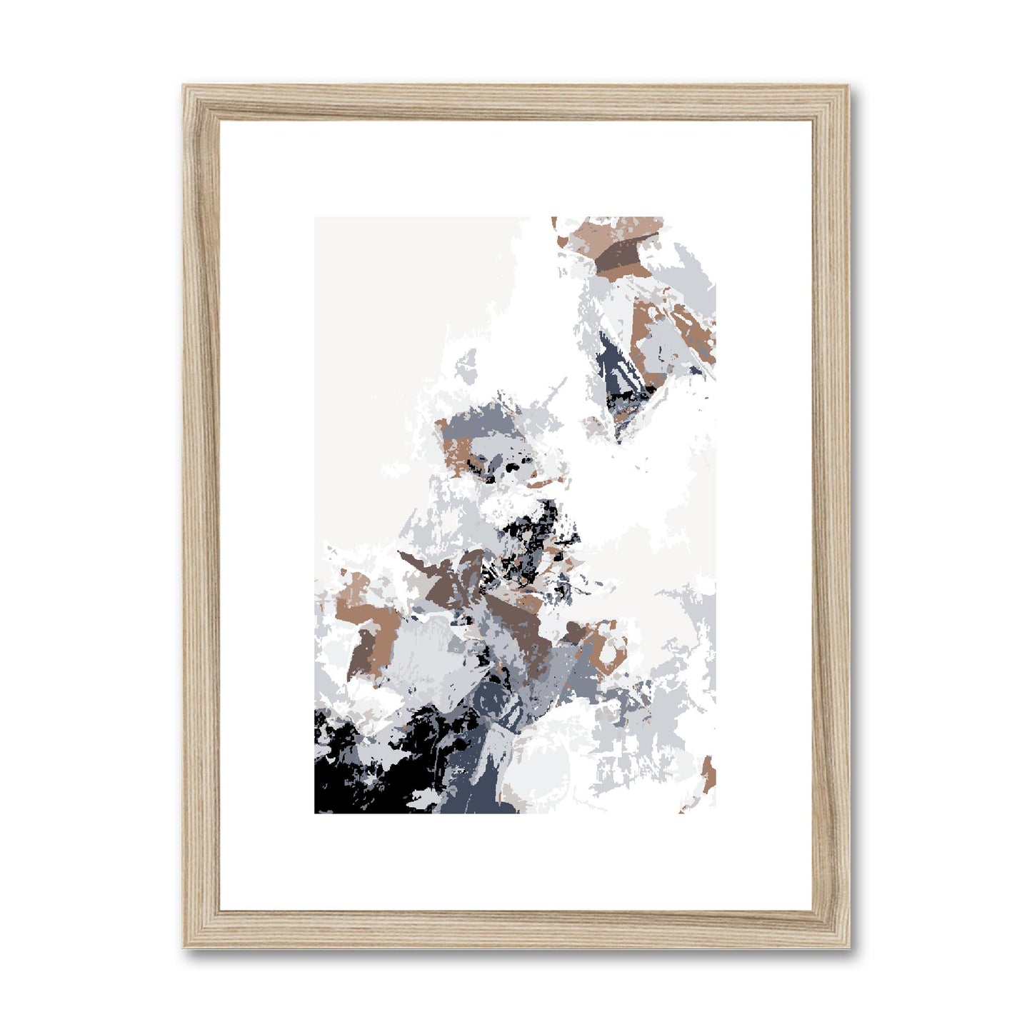Framed Graphic Art Print, White Mat - 6x8, 8x12, 11x14, 12x16, 16x20, 18x24, 20x28 inches | FPV-1220-7694