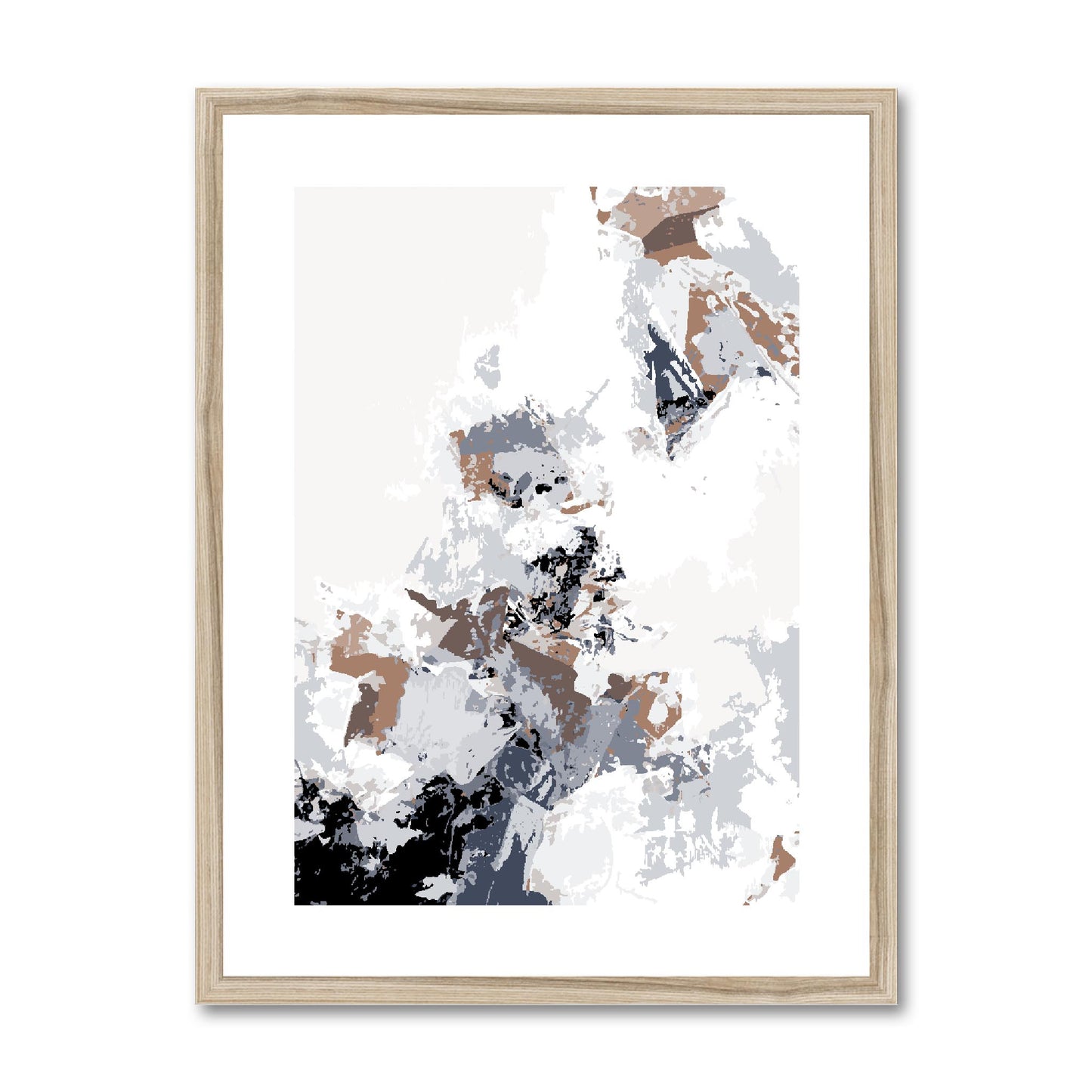 Framed Graphic Art Print, White Mat - 6x8, 8x12, 11x14, 12x16, 16x20, 18x24, 20x28 inches | FPV-1220-7694