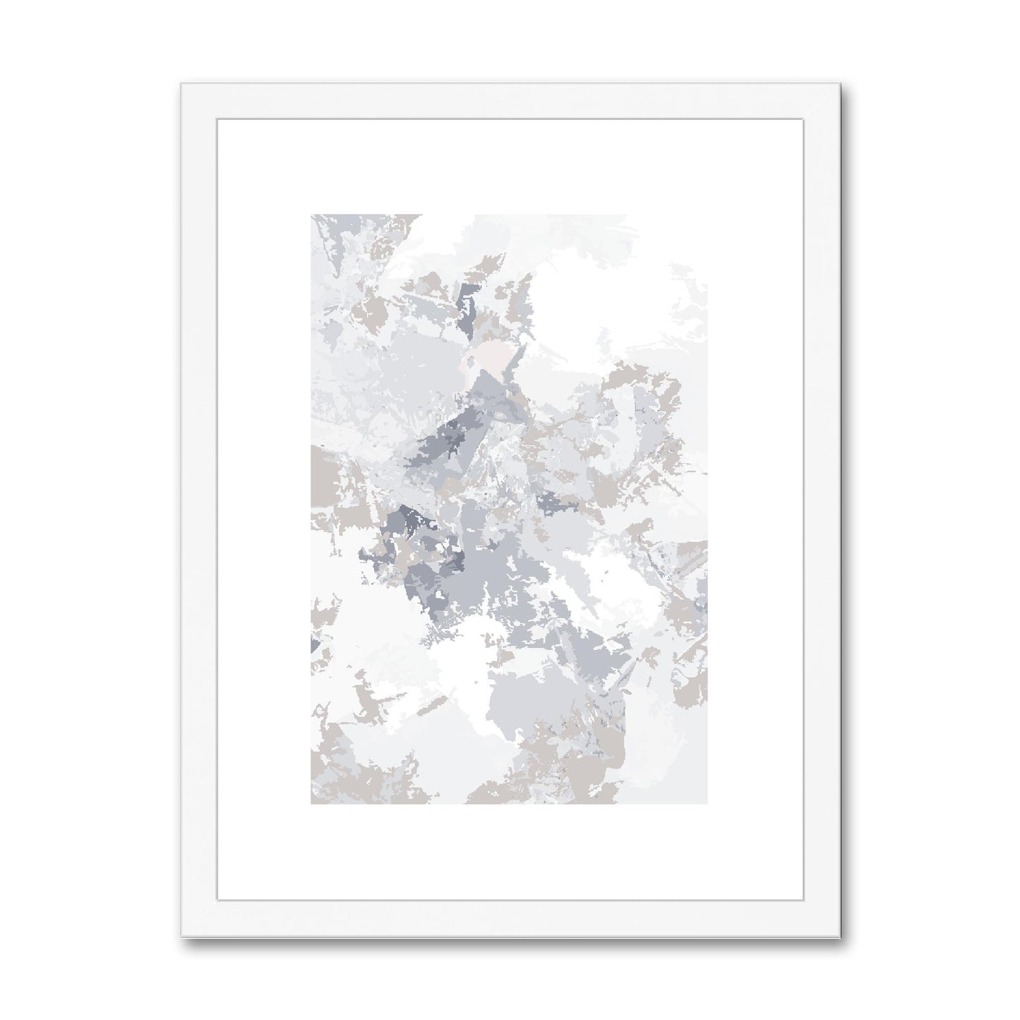 Framed Graphic Art Print, White Mat - 6x8, 8x12, 11x14, 12x16, 16x20, 18x24, 20x28 inches | FPV-1220-7698