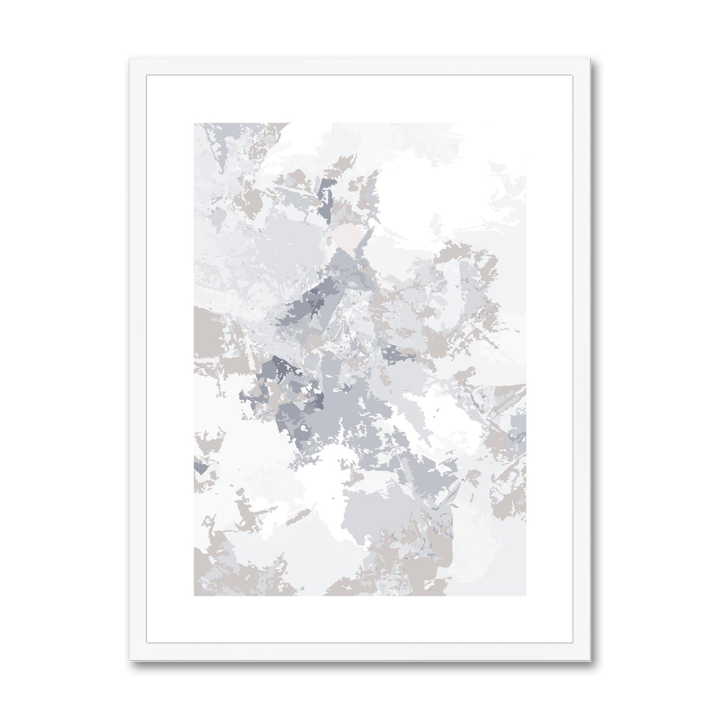 Framed Graphic Art Print, White Mat - 6x8, 8x12, 11x14, 12x16, 16x20, 18x24, 20x28 inches | FPV-1220-7698