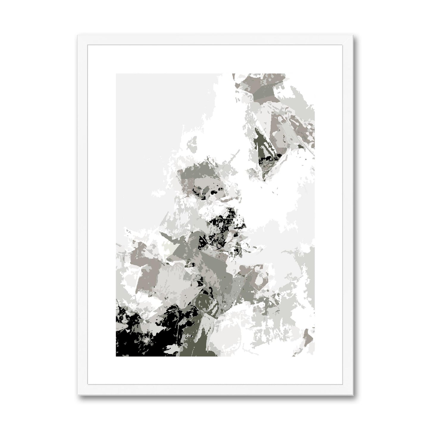 Framed Graphic Art Print, White Mat - 6x8, 8x12, 11x14, 12x16, 16x20, 18x24, 20x28 inches | FPV-1240-7694