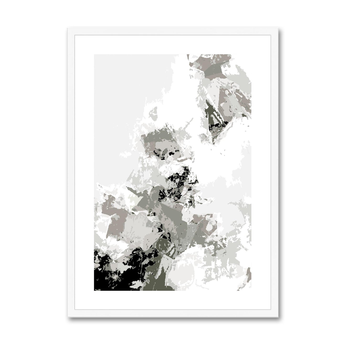 Framed Graphic Art Print, White Mat - 6x8, 8x12, 11x14, 12x16, 16x20, 18x24, 20x28 inches | FPV-1240-7694
