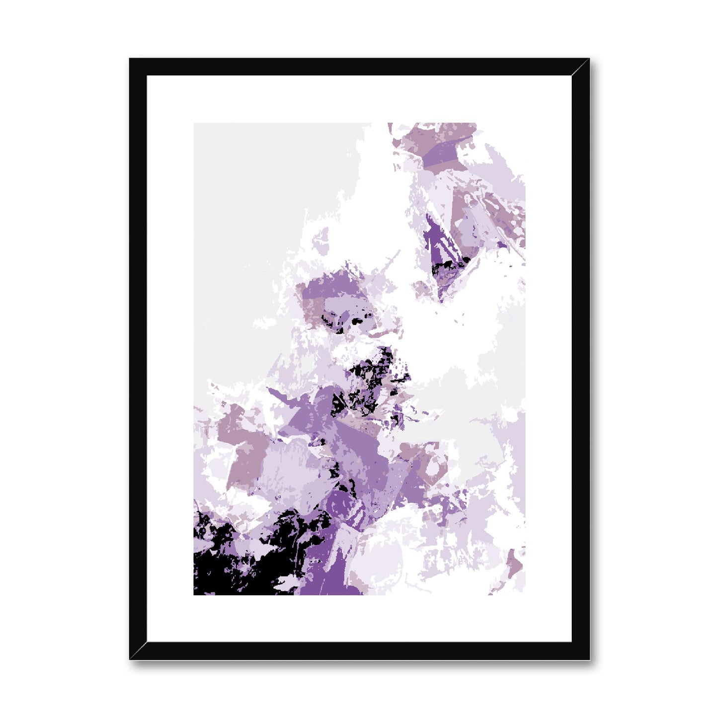 Framed Graphic Art Print, White Mat - 6x8, 8x12, 11x14, 12x16, 16x20, 18x24, 20x28 inches | FPV-1250-7694
