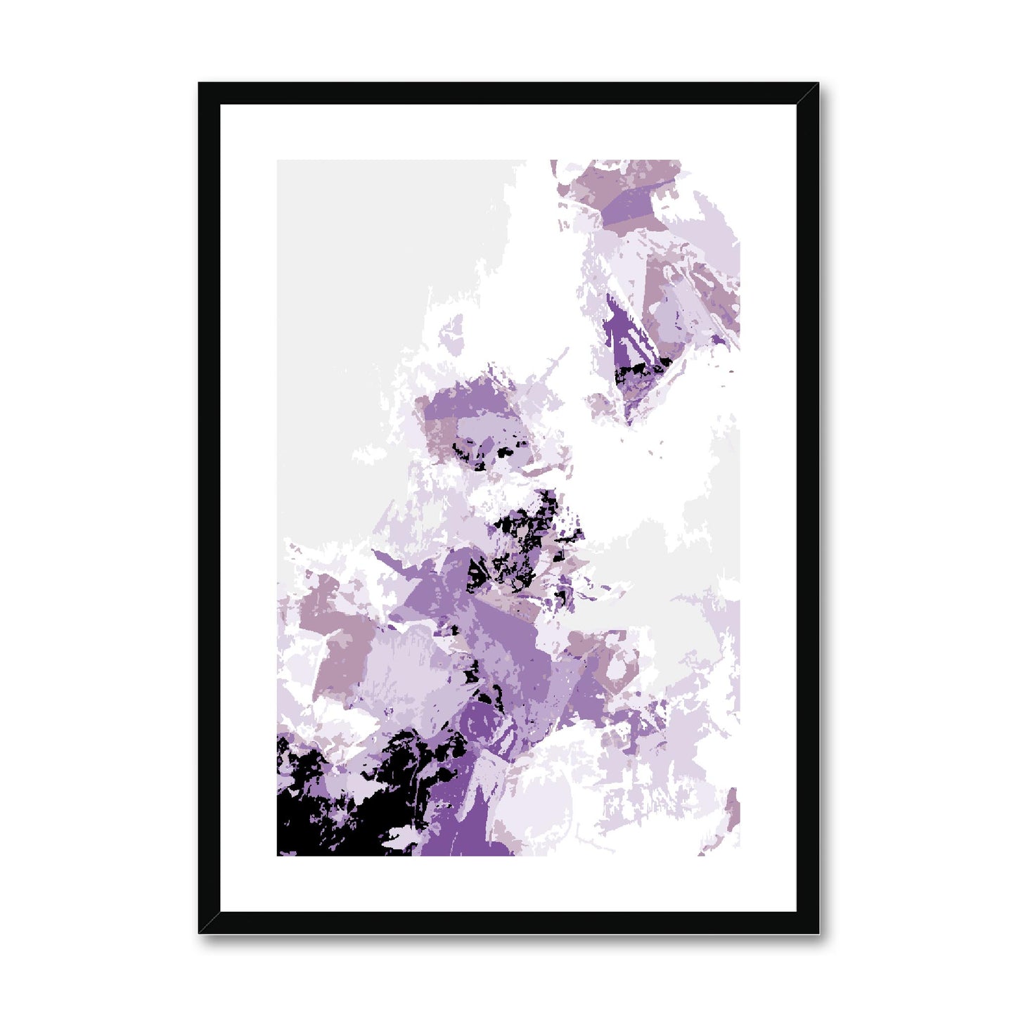 Framed Graphic Art Print, White Mat - 6x8, 8x12, 11x14, 12x16, 16x20, 18x24, 20x28 inches | FPV-1250-7694