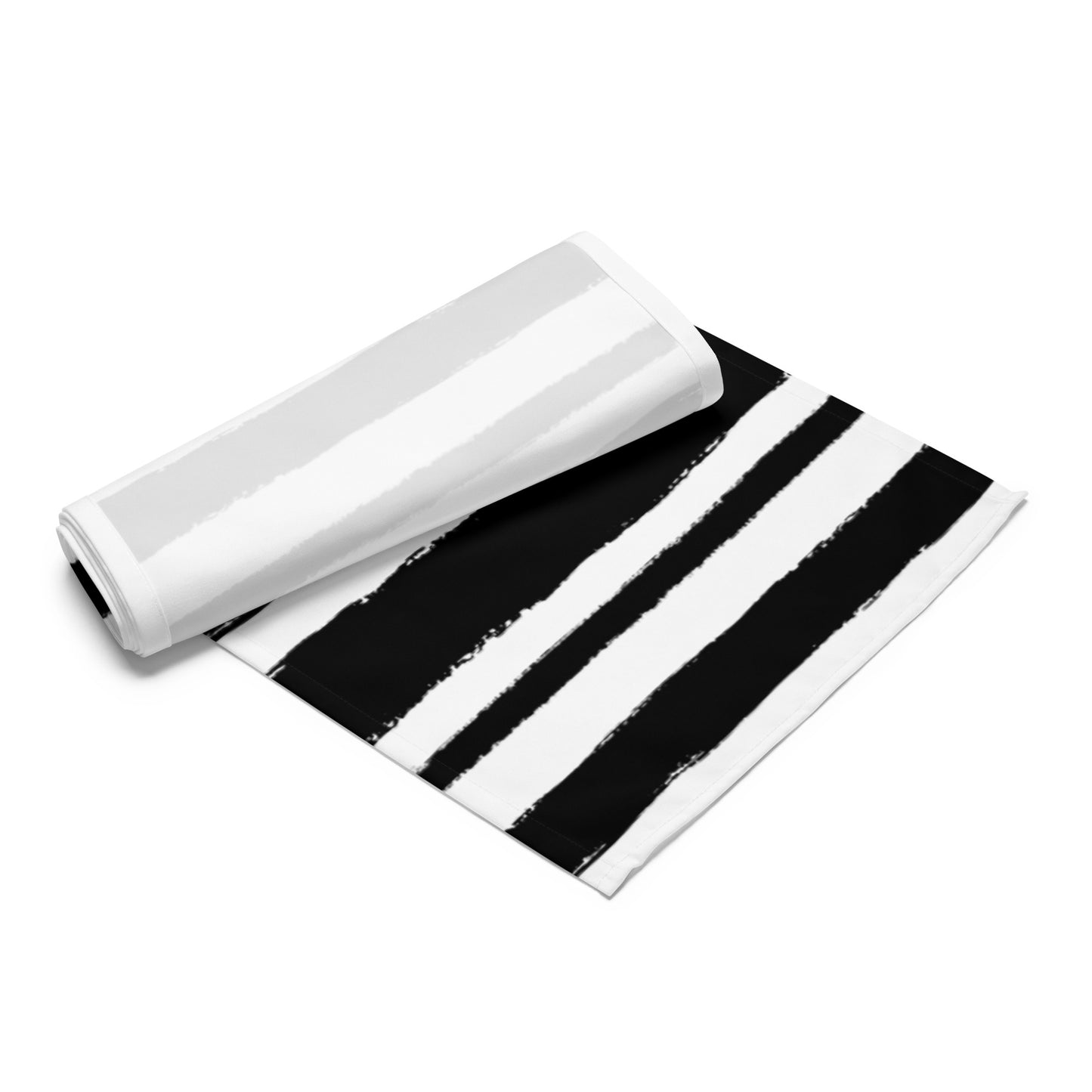 Table Runner with Hand-painted Brush Stroke Print | TRBS-1011
