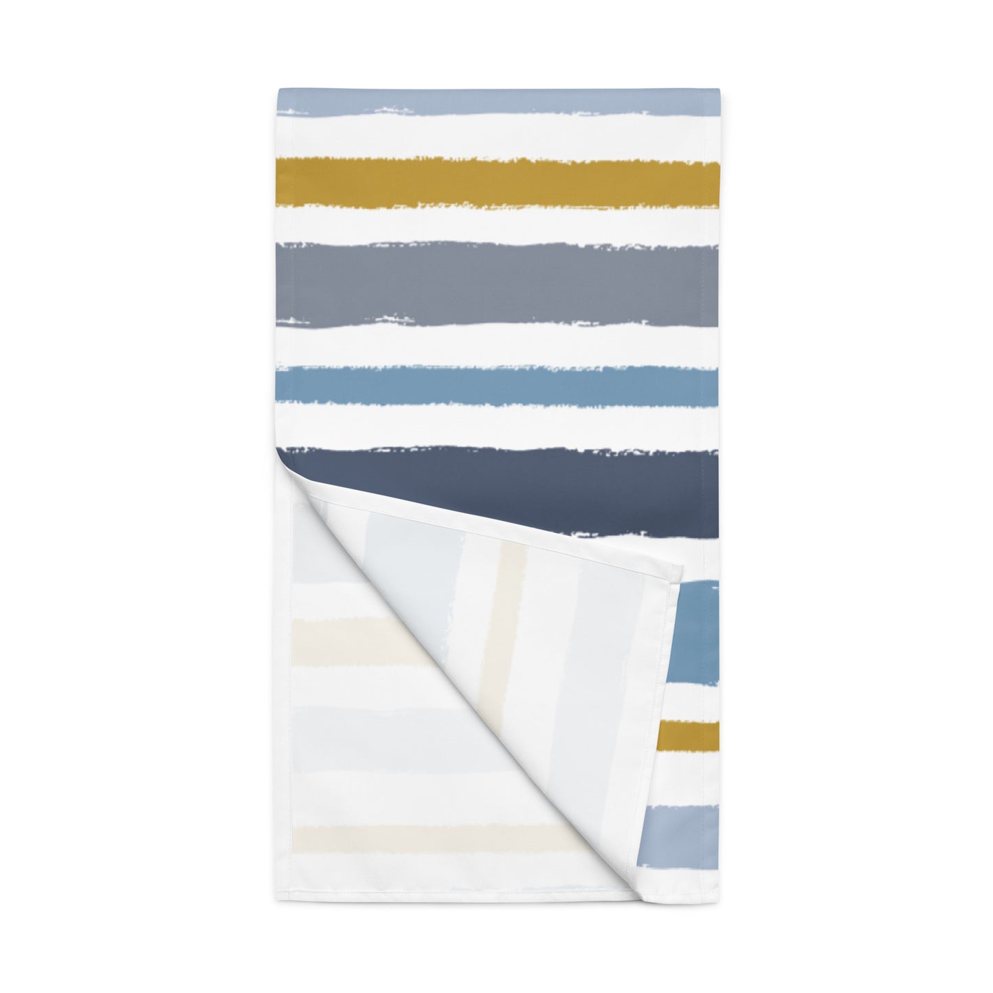 Table Runner with Hand-painted Brush Stroke Print | TRBS-1020