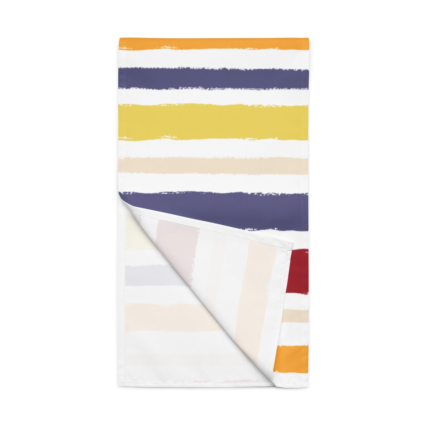 Table Runner with Hand-painted Brush Stroke Print | TRBS-1030