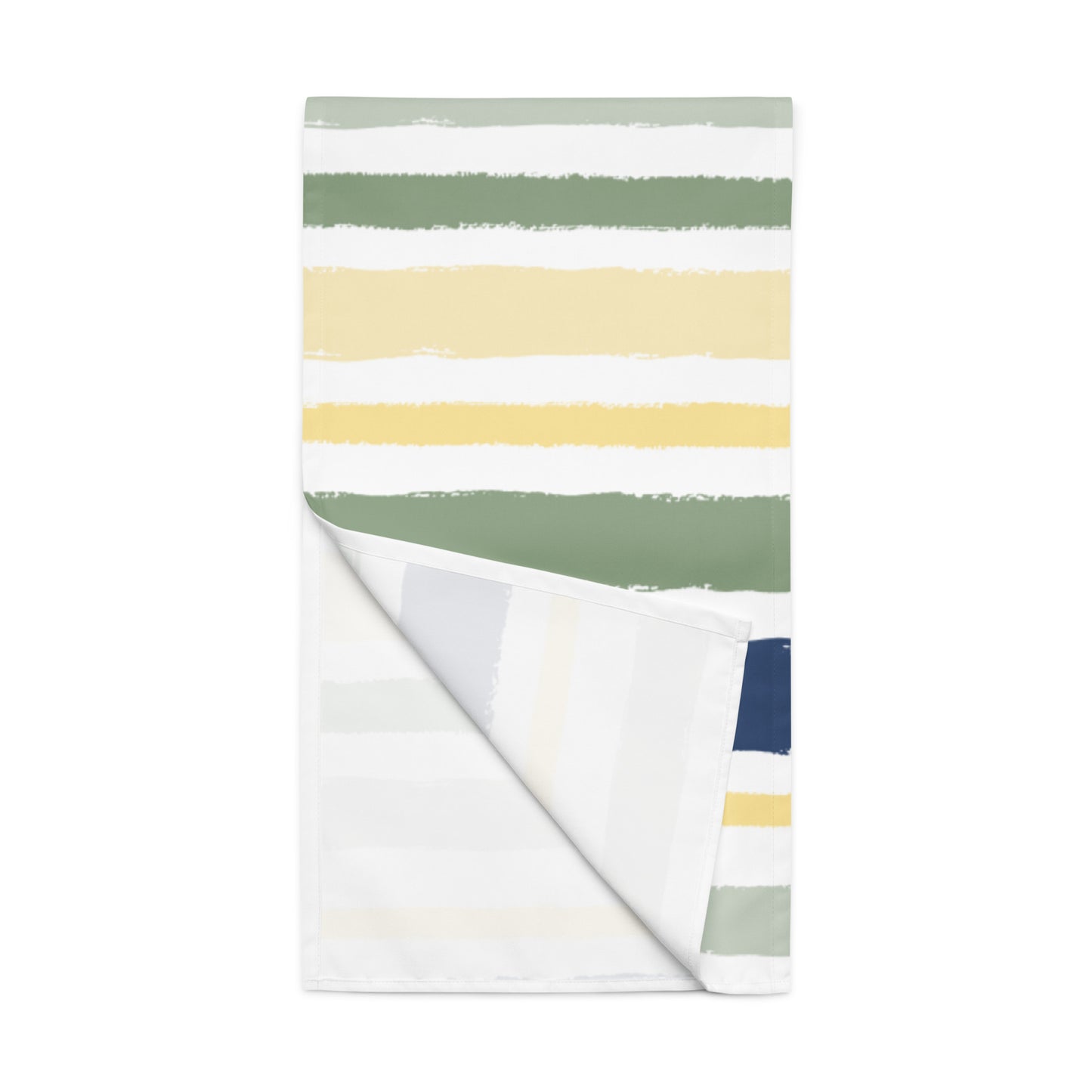 Table Runner with Hand-painted Brush Stroke Print | TRBS-1050