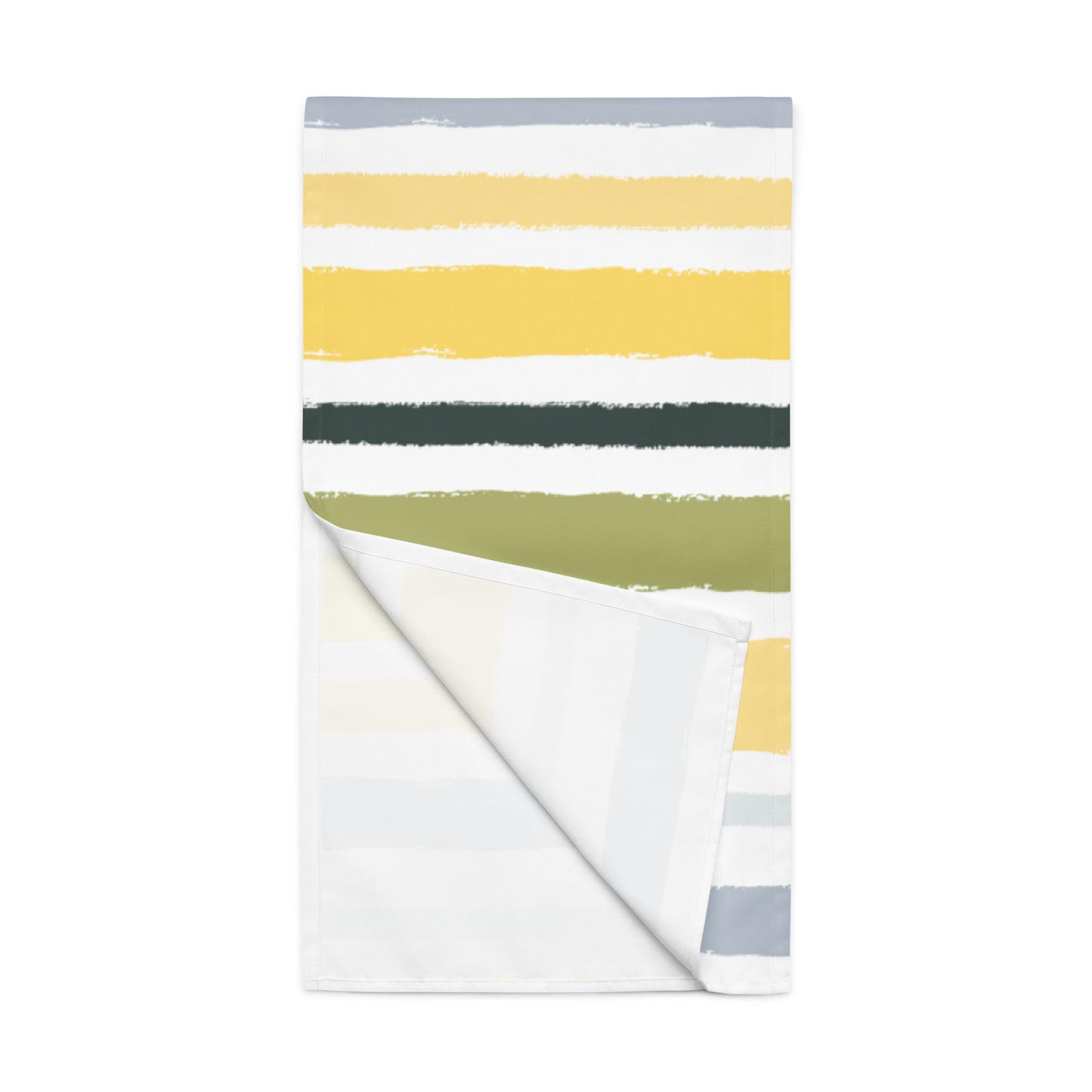 Table Runner with Hand-painted Brush Stroke Print | TRBS-1120
