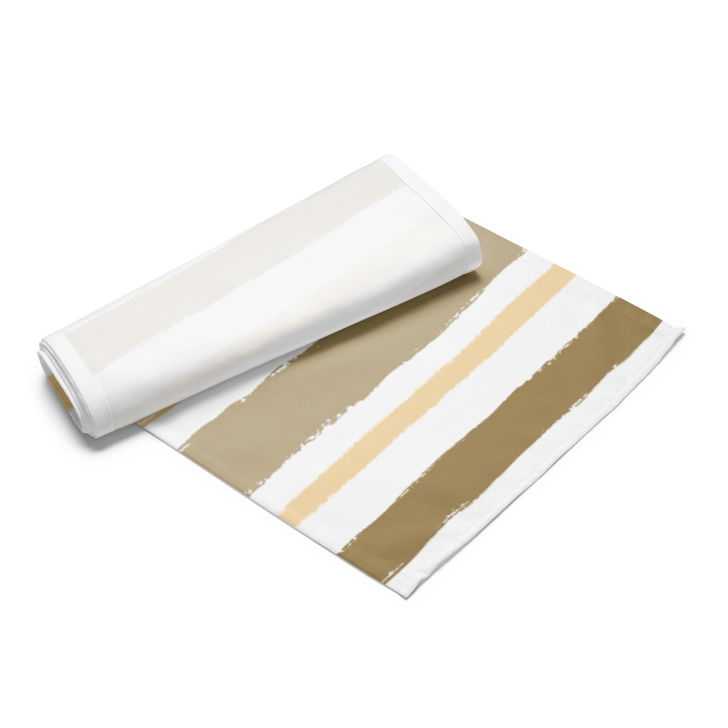Table Runner with Hand-painted Brush Stroke Print | TRBS-1136