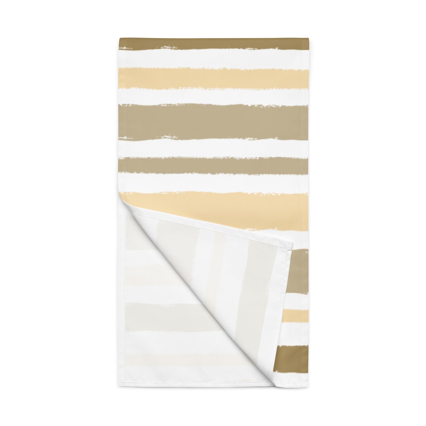 Table Runner with Hand-painted Brush Stroke Print | TRBS-1136