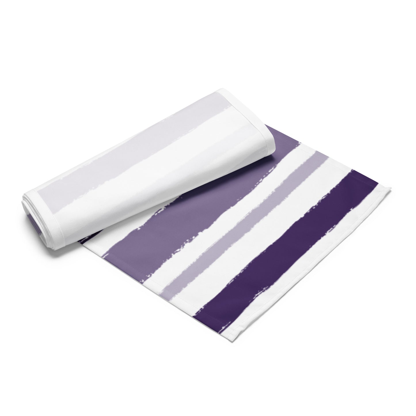 Table Runner with Hand-painted Brush Stroke Print | TRBS-1143