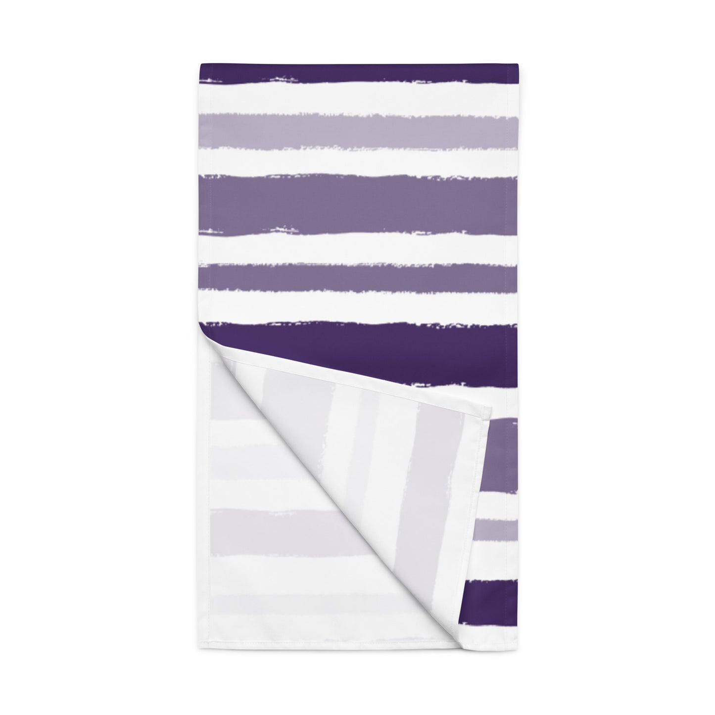 Table Runner with Hand-painted Brush Stroke Print | TRBS-1143