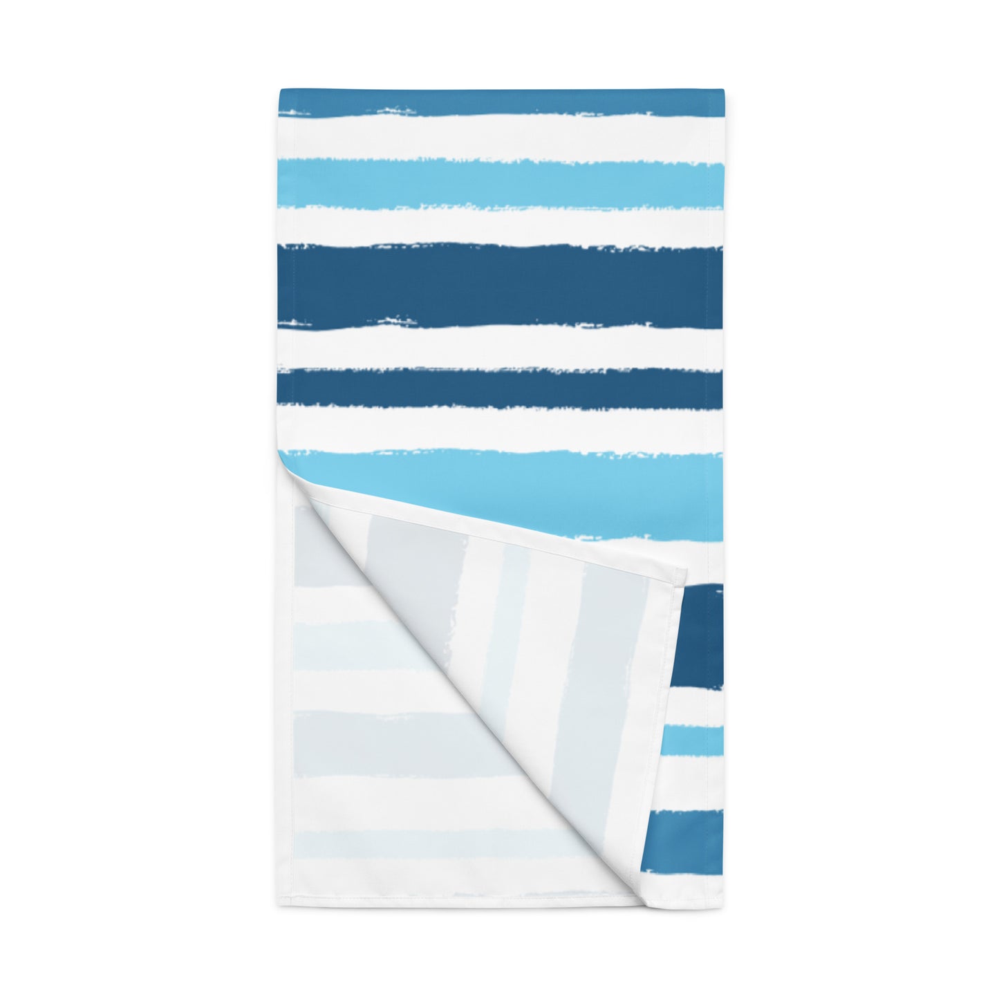 Table Runner with Hand-painted Brush Stroke Print | TRBS-1153