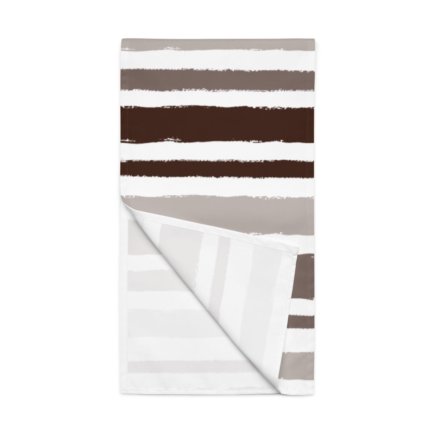 Table Runner with Hand-painted Brush Stroke Print | TRBS-1161