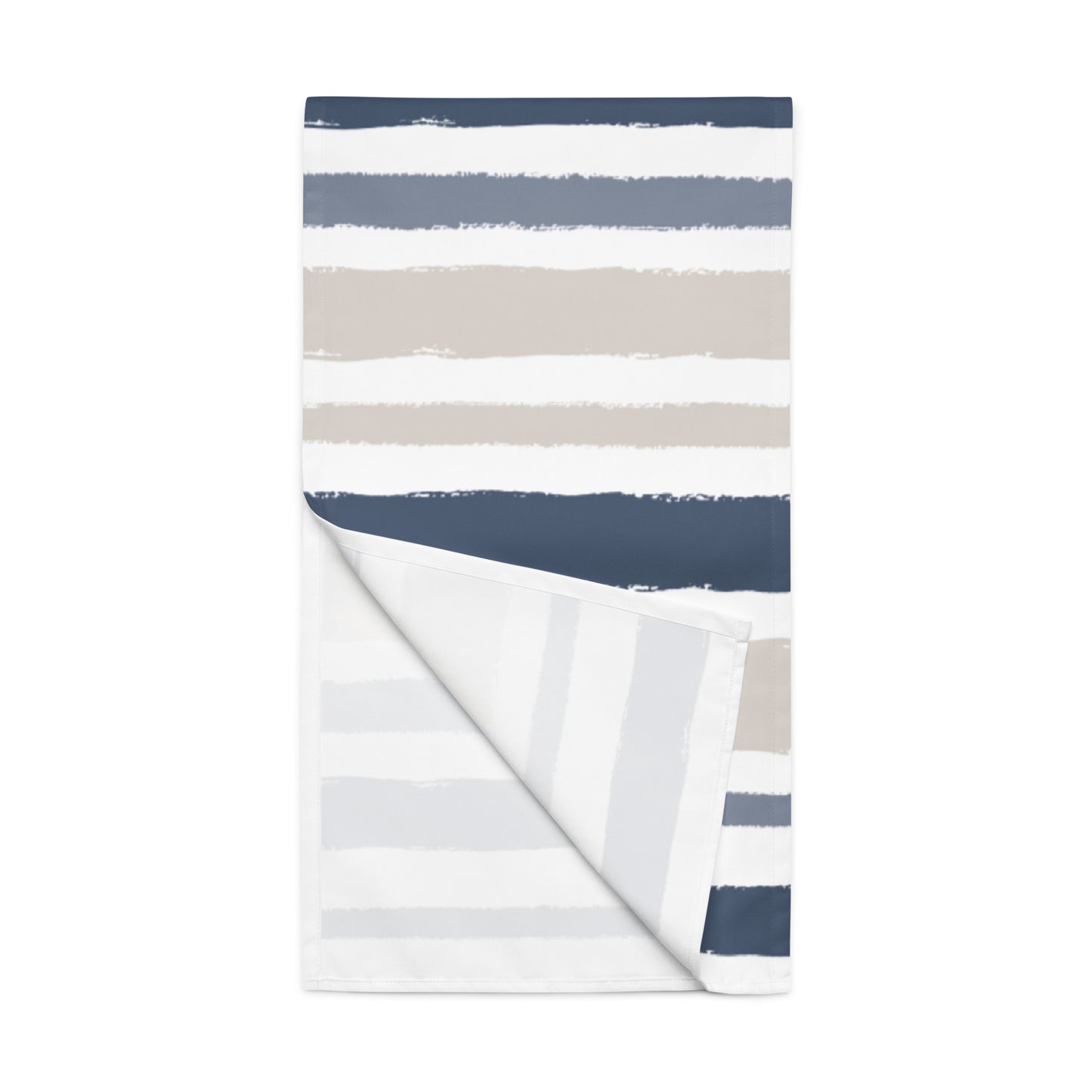 Table Runner with Hand-painted Brush Stroke Print | TRBS-1162