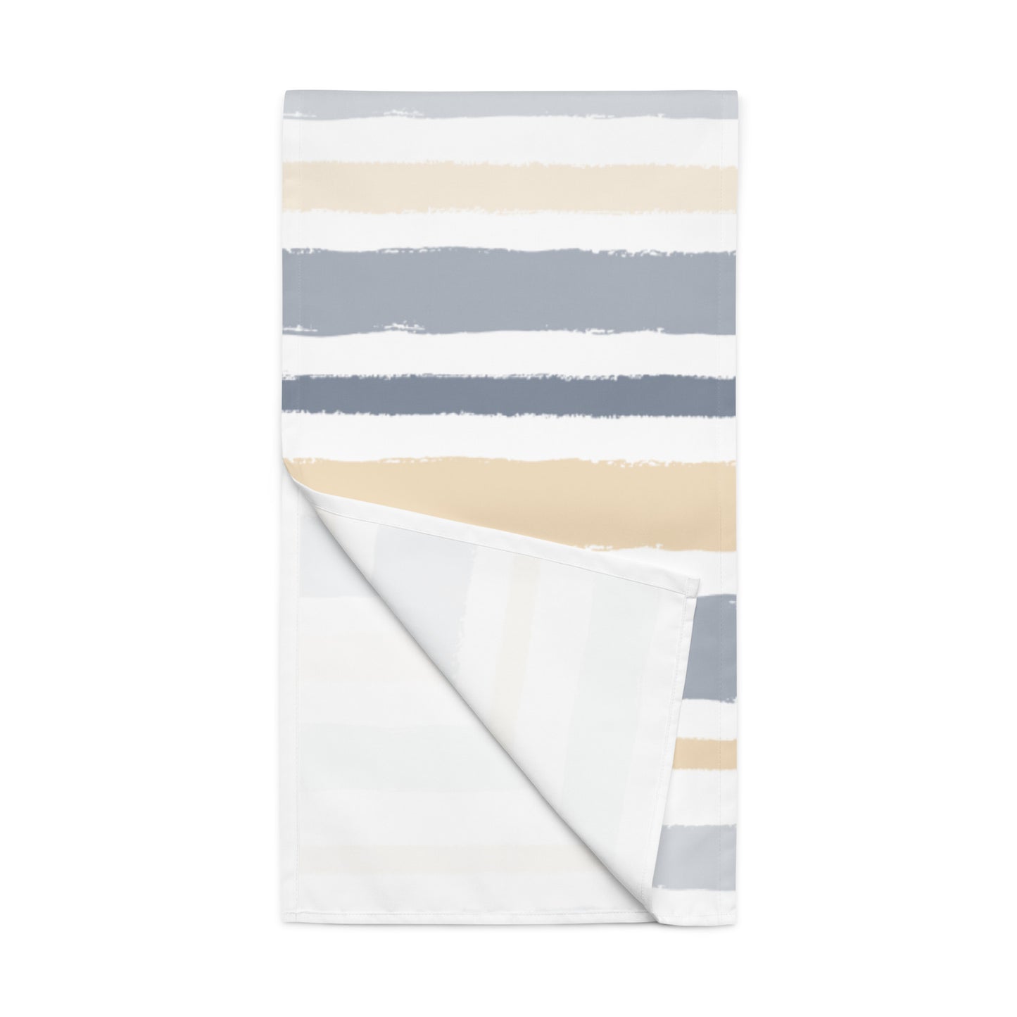 Multicolor Polyester Table Runner with Hand-painted Brush Stroke Print #TRBS-1163