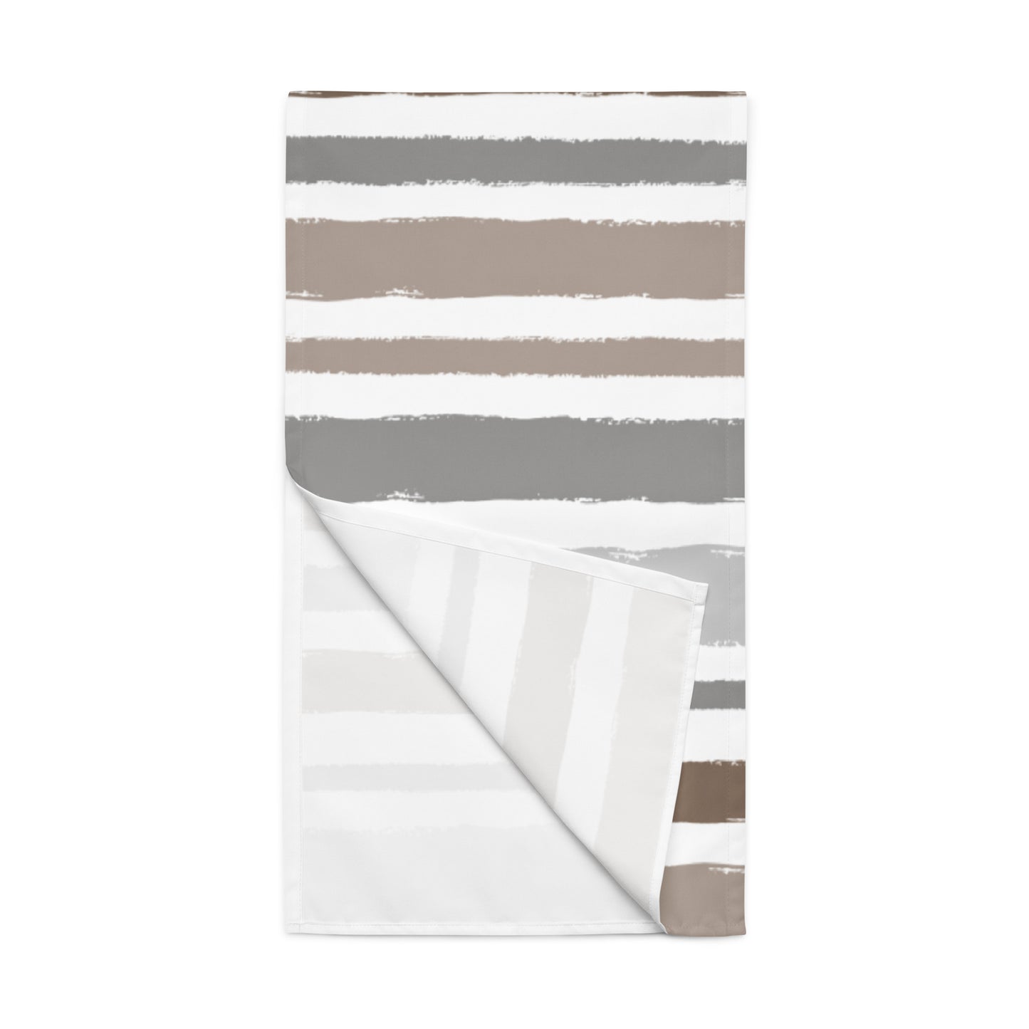 Table Runner with Hand-painted Brush Stroke Print | TRBS-1171