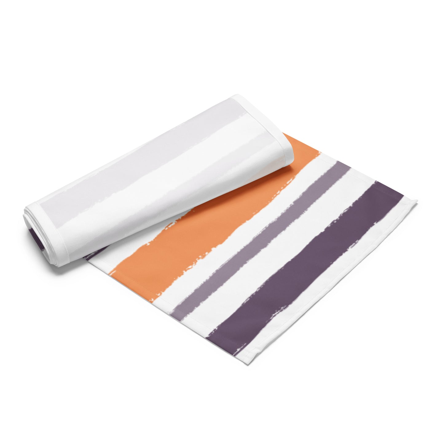 Table Runner with Hand-painted Brush Stroke Print | TRBS-1181