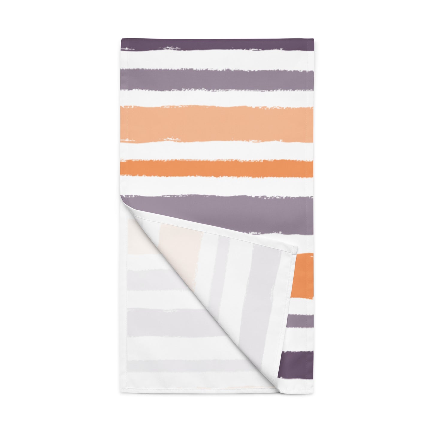 Table Runner with Hand-painted Brush Stroke Print | TRBS-1181