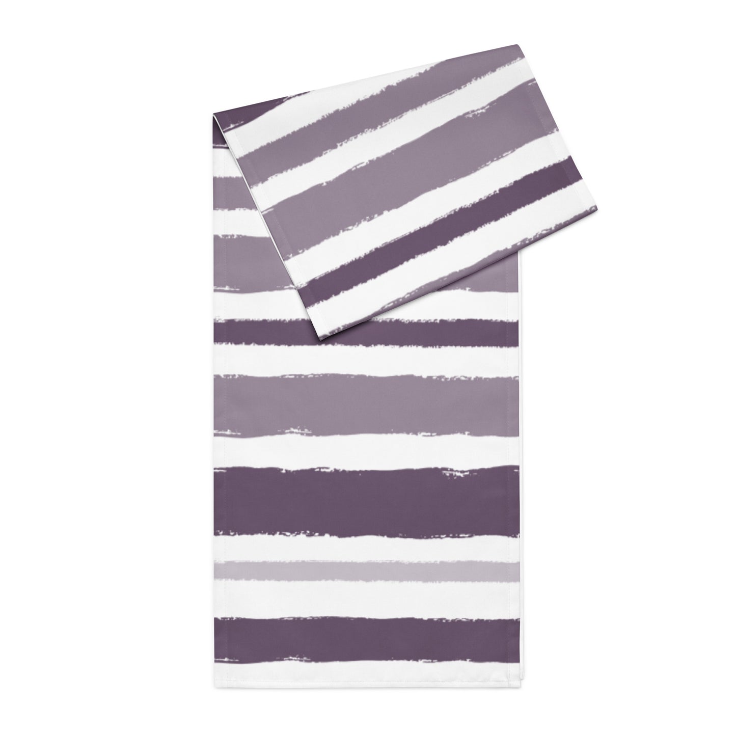 Table Runner with Hand-painted Brush Stroke Print | TRBS-1182