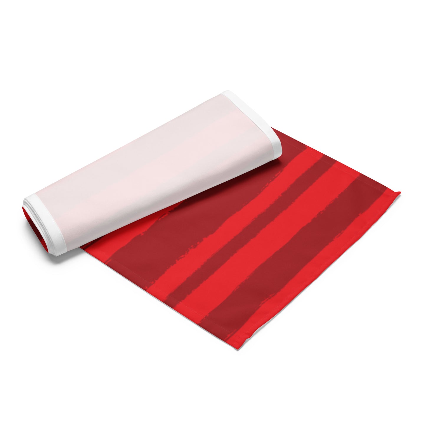 Table Runner with Hand-painted Brush Stroke Print | TRBS-1191