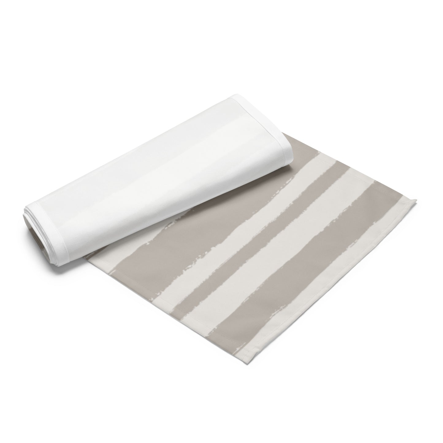 Table Runner with Hand-painted Brush Stroke Print | TRBS-1202